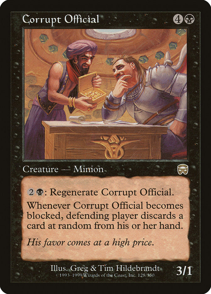 Corrupt Official [Mercadian Masques] | Impulse Games and Hobbies