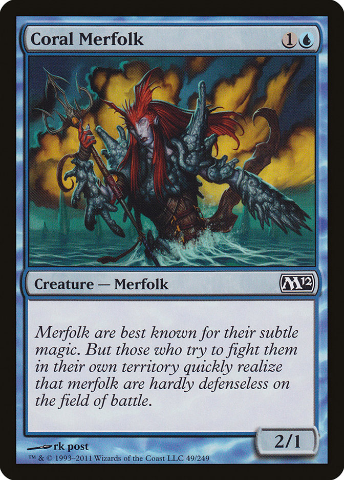 Coral Merfolk [Magic 2012] | Impulse Games and Hobbies