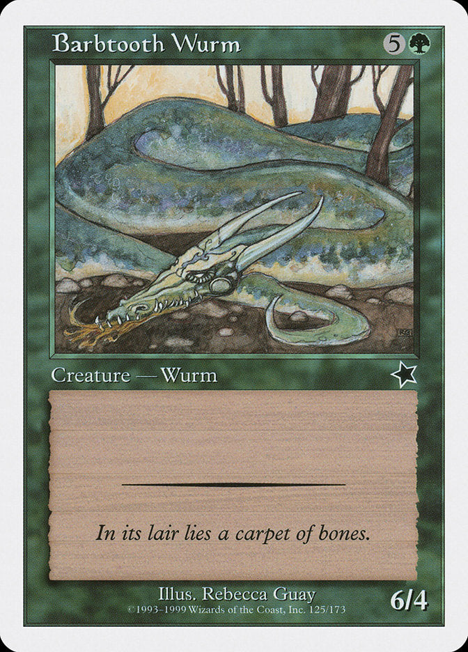 Barbtooth Wurm [Starter 1999] | Impulse Games and Hobbies