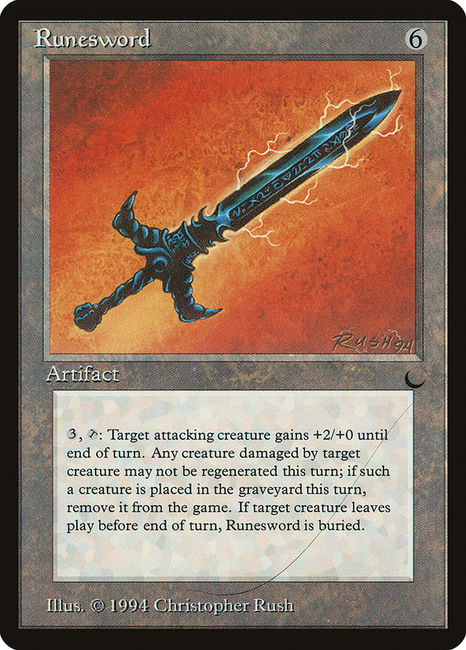 Runesword (Misprinted) [The Dark] | Impulse Games and Hobbies
