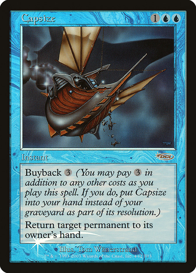 Capsize [Friday Night Magic 2003] | Impulse Games and Hobbies