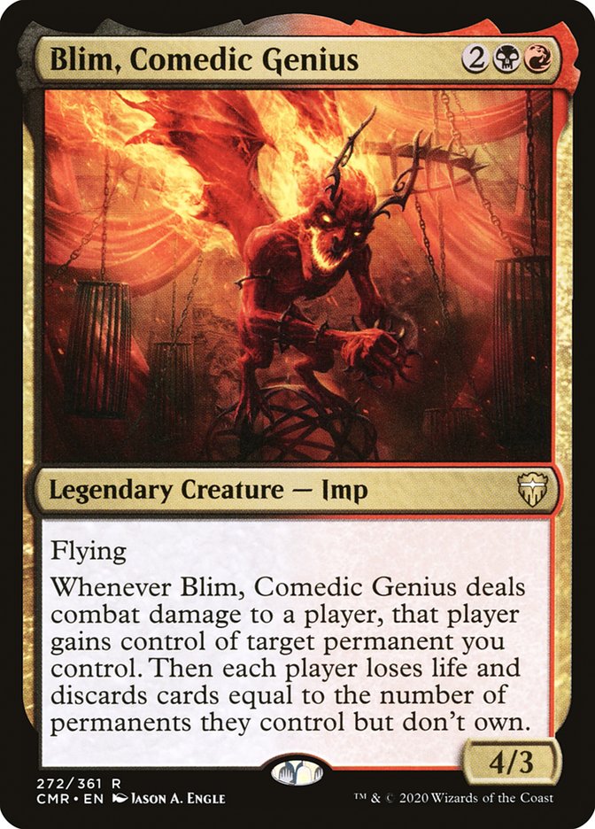 Blim, Comedic Genius [Commander Legends] | Impulse Games and Hobbies