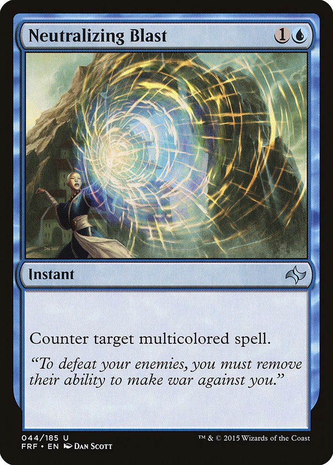 Neutralizing Blast [Fate Reforged] | Impulse Games and Hobbies