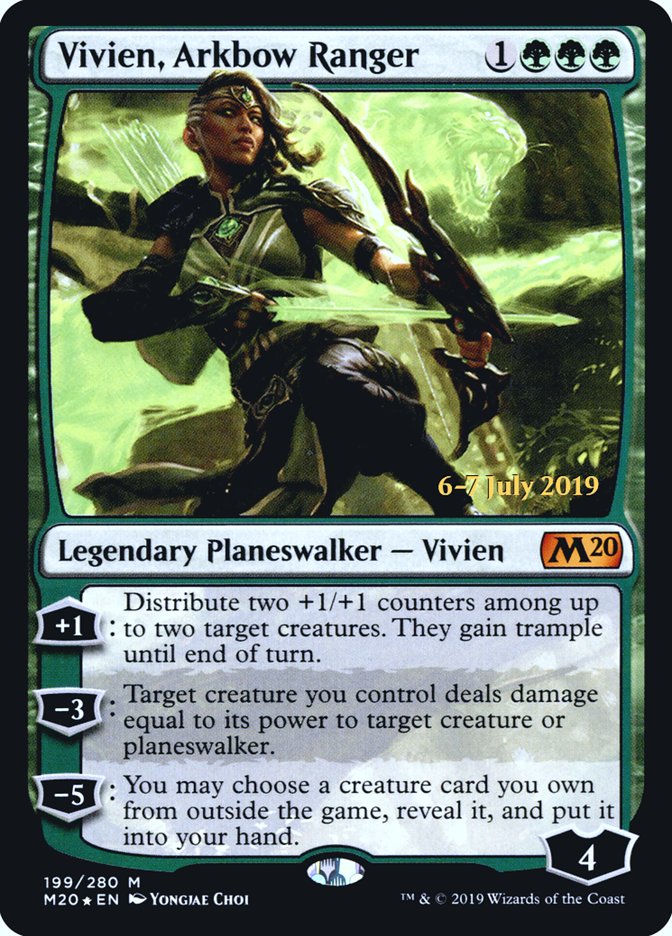 Vivien, Arkbow Ranger  [Core Set 2020 Prerelease Promos] | Impulse Games and Hobbies