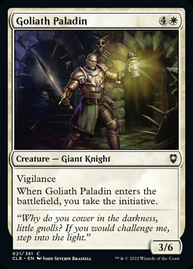 Goliath Paladin [Commander Legends: Battle for Baldur's Gate] | Impulse Games and Hobbies