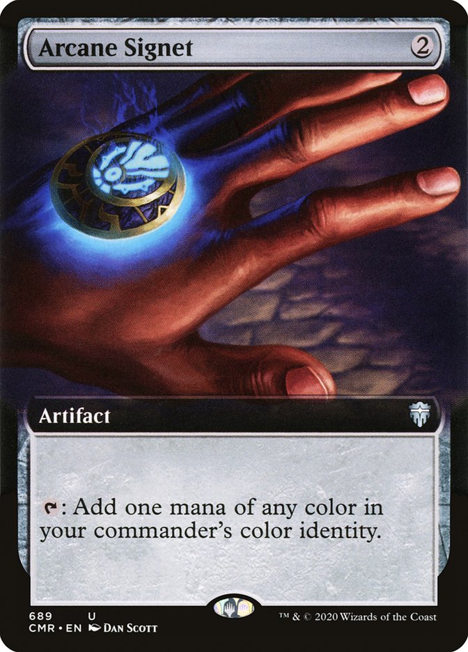 Arcane Signet (Extended Art) [Commander Legends] | Impulse Games and Hobbies