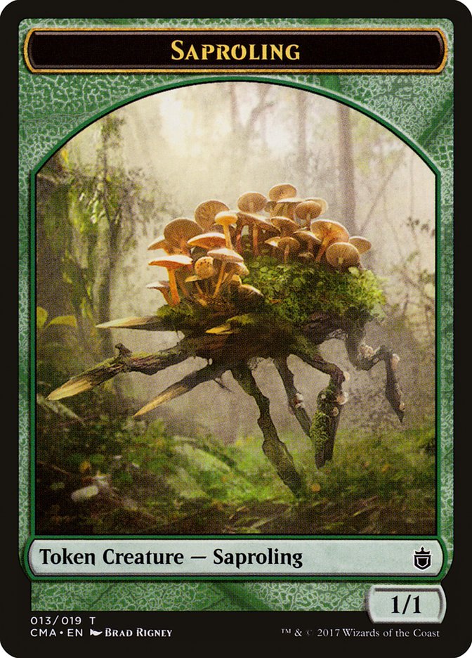 Saproling Token [Commander Anthology Tokens] | Impulse Games and Hobbies
