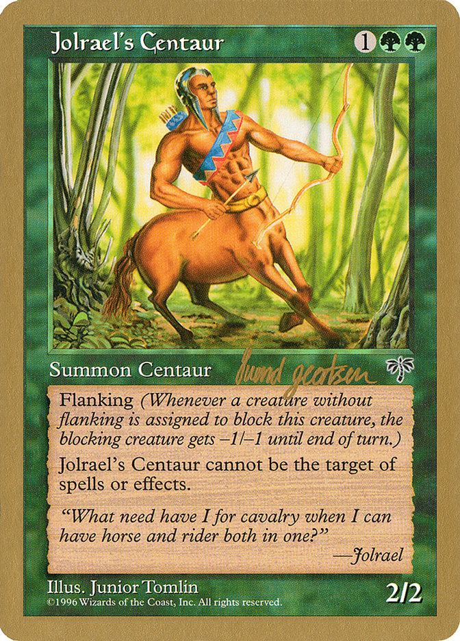 Jolrael's Centaur (Svend Geertsen) [World Championship Decks 1997] | Impulse Games and Hobbies