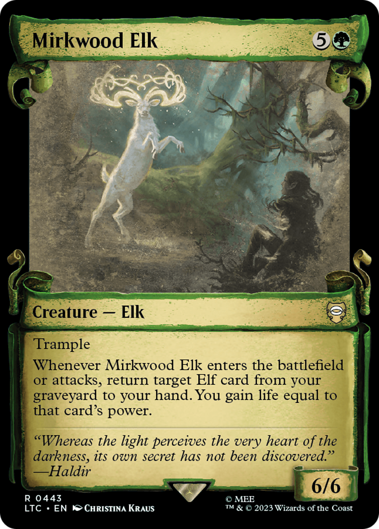 Mirkwood Elk [The Lord of the Rings: Tales of Middle-Earth Commander Showcase Scrolls] | Impulse Games and Hobbies
