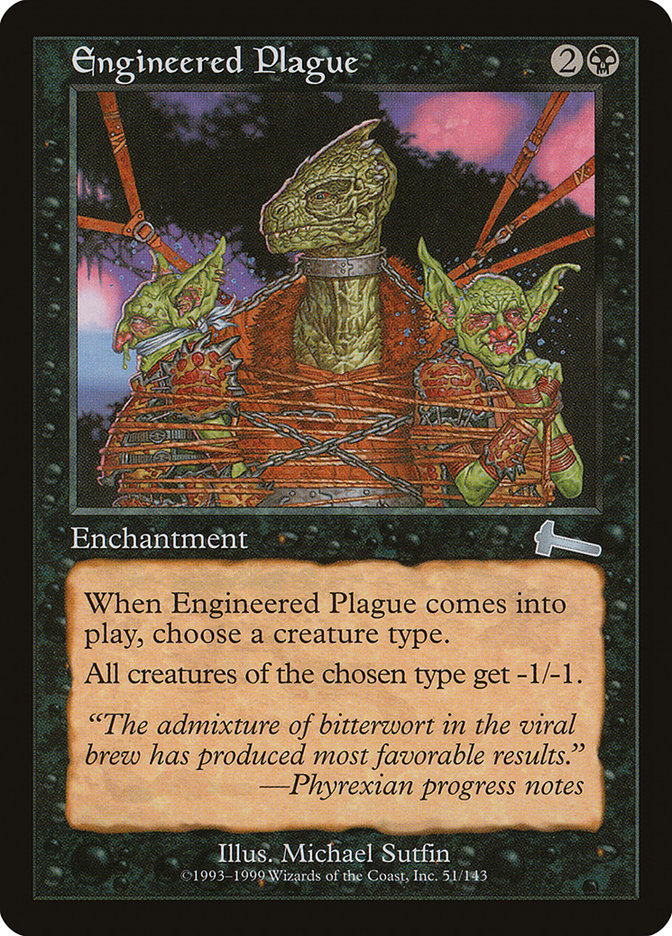 Engineered Plague [Urza's Legacy] | Impulse Games and Hobbies