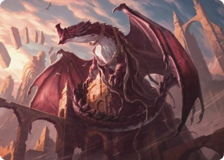 Velomachus Lorehold Art Card [Strixhaven: School of Mages Art Series] | Impulse Games and Hobbies