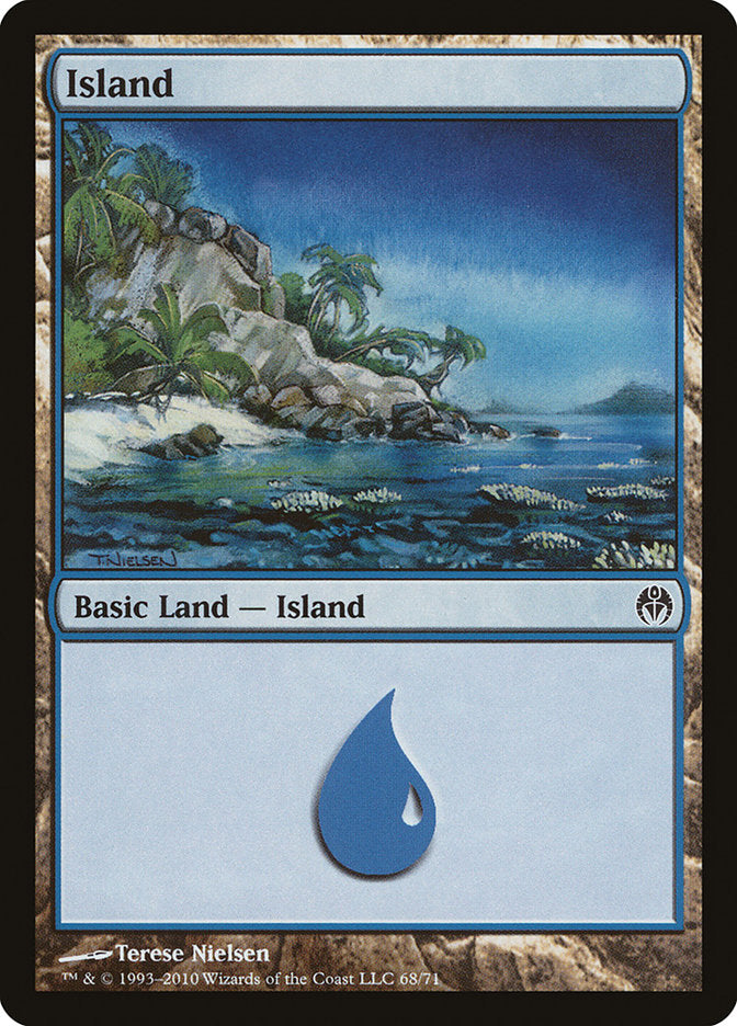 Island (68) [Duel Decks: Phyrexia vs. the Coalition] | Impulse Games and Hobbies