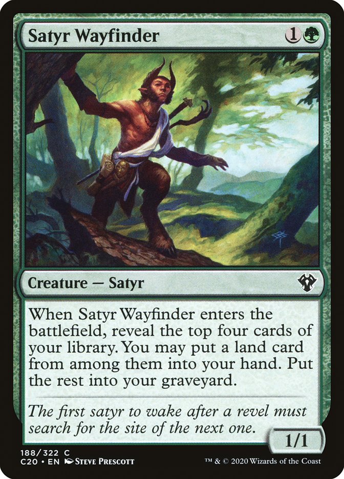 Satyr Wayfinder [Commander 2020] | Impulse Games and Hobbies