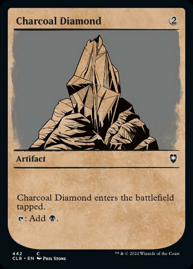 Charcoal Diamond (Showcase) [Commander Legends: Battle for Baldur's Gate] | Impulse Games and Hobbies