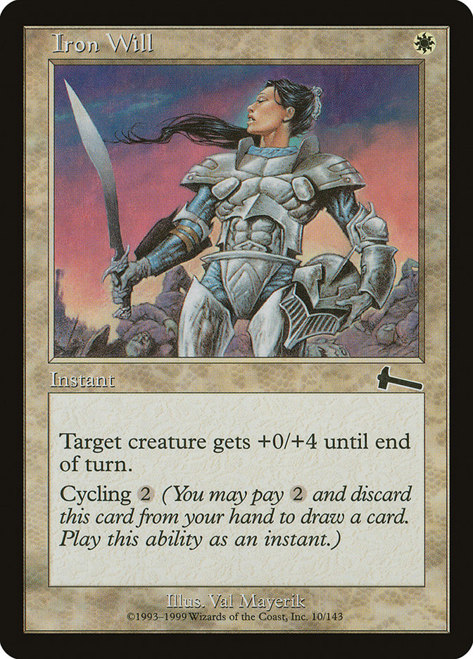 Iron Will [Urza's Legacy] | Impulse Games and Hobbies