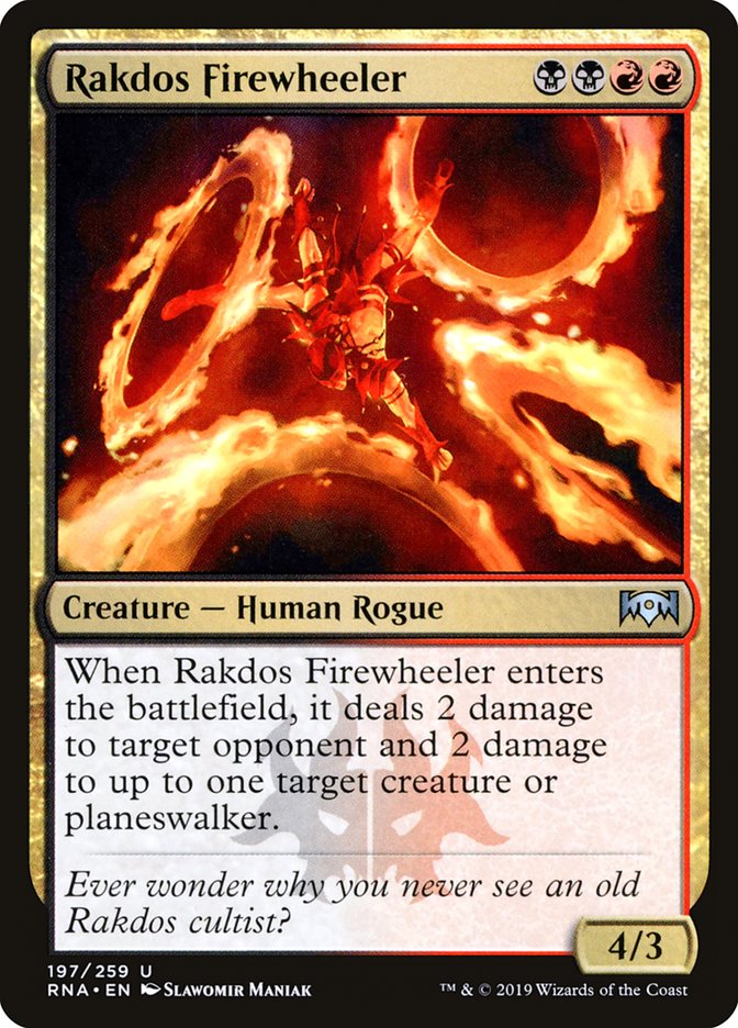 Rakdos Firewheeler [Ravnica Allegiance] | Impulse Games and Hobbies