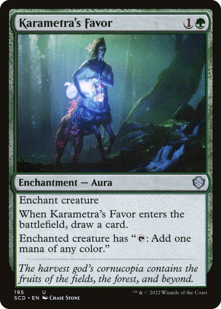 Karametra's Favor [Starter Commander Decks] | Impulse Games and Hobbies