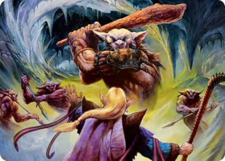 Den of the Bugbear (Dungeon Module) Art Card [Dungeons & Dragons: Adventures in the Forgotten Realms Art Series] | Impulse Games and Hobbies