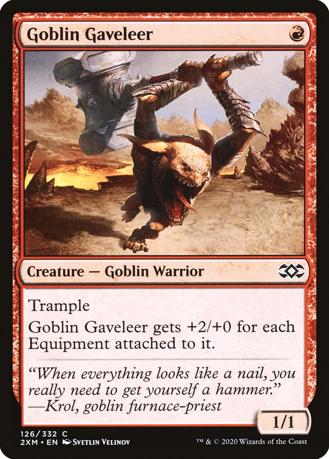 Goblin Gaveleer [Double Masters] | Impulse Games and Hobbies