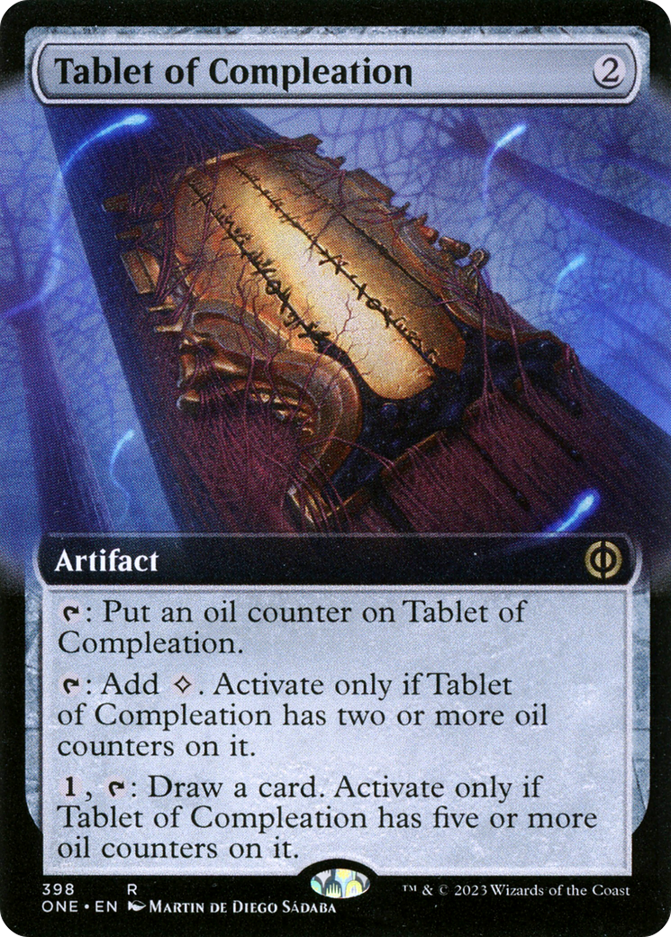 Tablet of Compleation (Extended Art) [Phyrexia: All Will Be One] | Impulse Games and Hobbies