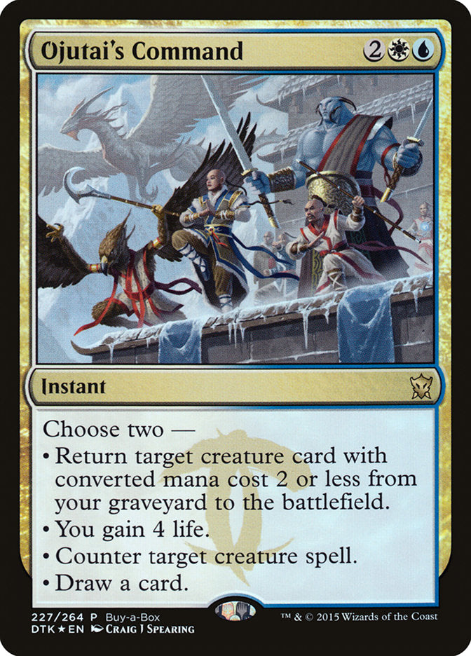 Ojutai's Command (Buy-A-Box) [Dragons of Tarkir Promos] | Impulse Games and Hobbies