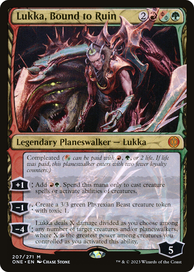 Lukka, Bound to Ruin [Phyrexia: All Will Be One] | Impulse Games and Hobbies