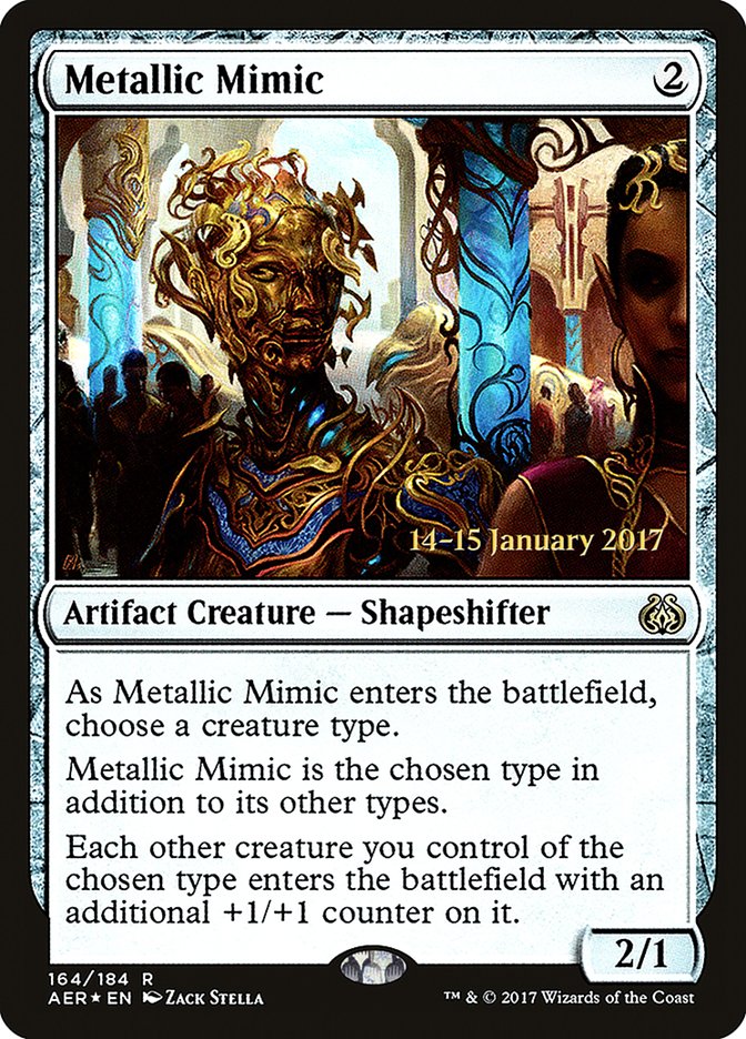 Metallic Mimic [Aether Revolt Prerelease Promos] | Impulse Games and Hobbies