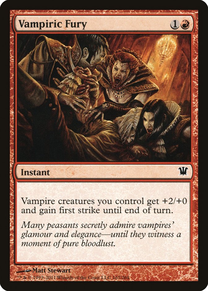 Vampiric Fury [Innistrad] | Impulse Games and Hobbies