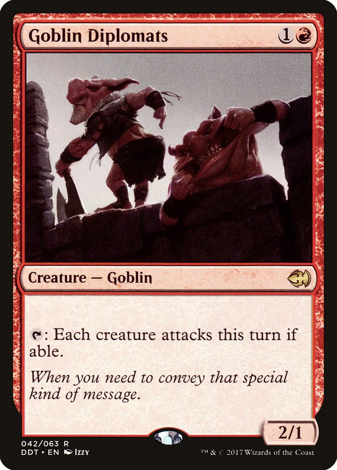 Goblin Diplomats [Duel Decks: Merfolk vs. Goblins] | Impulse Games and Hobbies