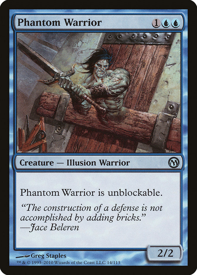 Phantom Warrior [Duels of the Planeswalkers] | Impulse Games and Hobbies