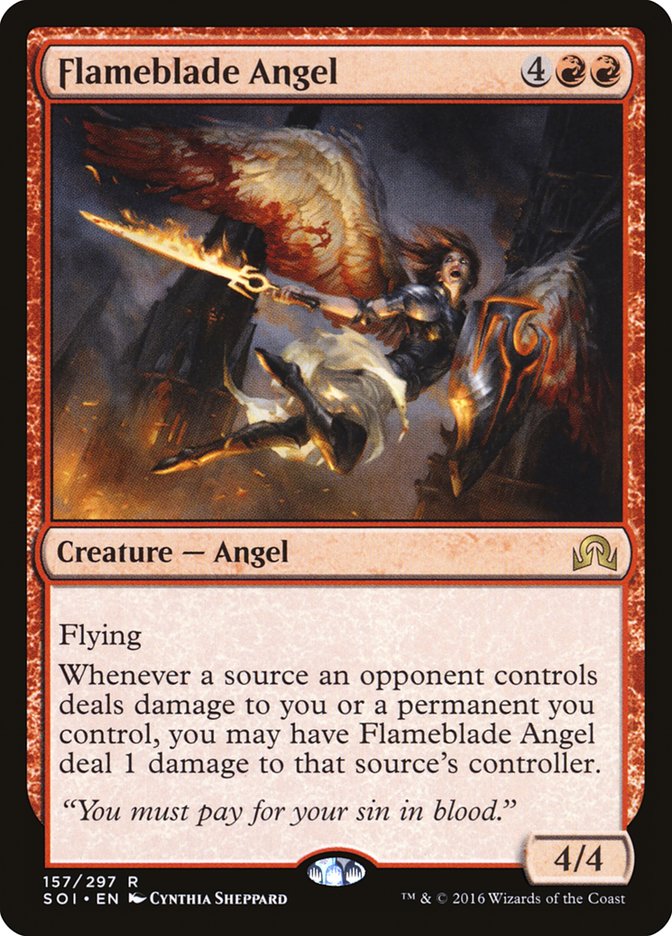 Flameblade Angel [Shadows over Innistrad] | Impulse Games and Hobbies
