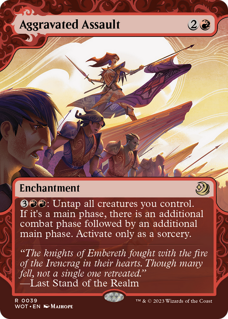 Aggravated Assault [Wilds of Eldraine: Enchanting Tales] | Impulse Games and Hobbies