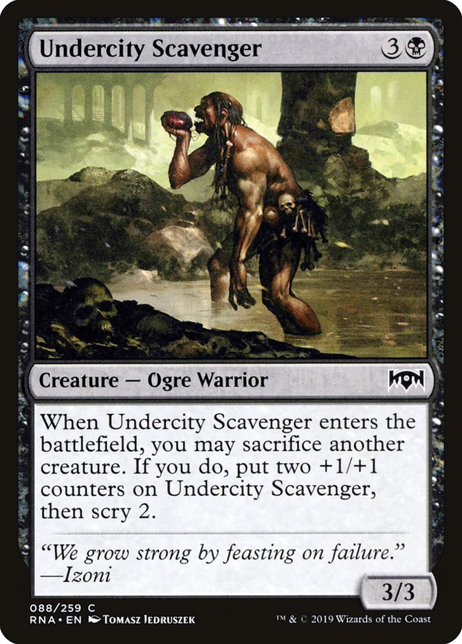 Undercity Scavenger [Ravnica Allegiance] | Impulse Games and Hobbies