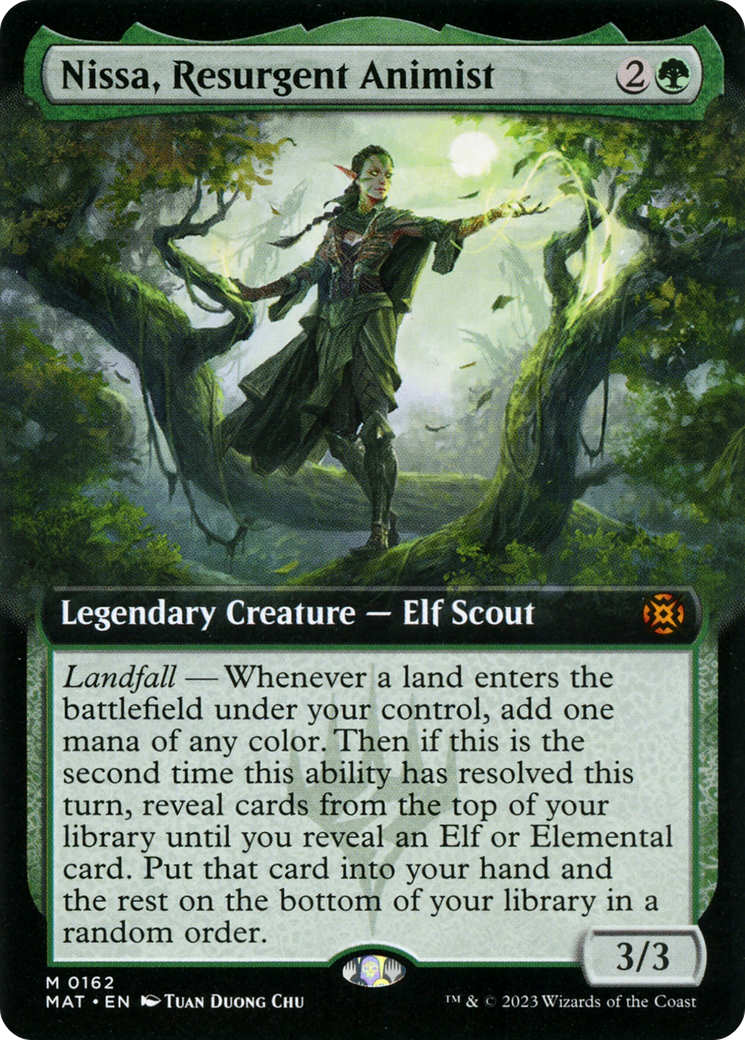 Nissa, Resurgent Animist (Extended Art) [March of the Machine: The Aftermath] | Impulse Games and Hobbies