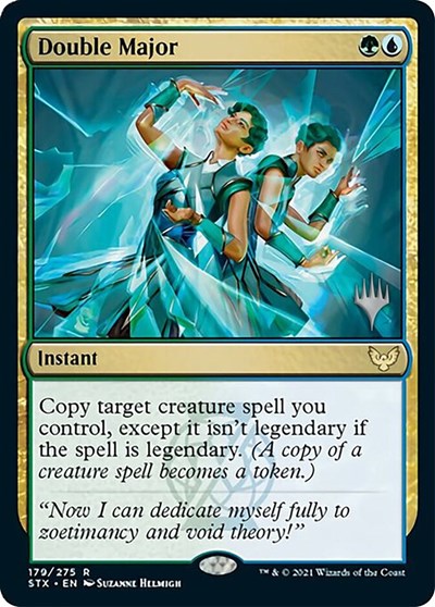 Double Major (Promo Pack) [Strixhaven: School of Mages Promos] | Impulse Games and Hobbies
