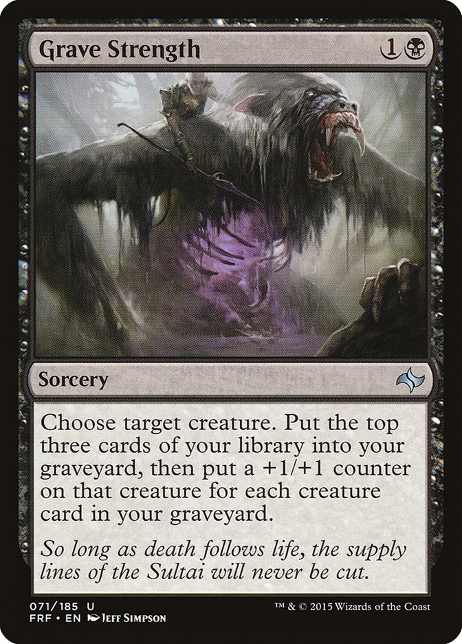 Grave Strength [Fate Reforged] | Impulse Games and Hobbies
