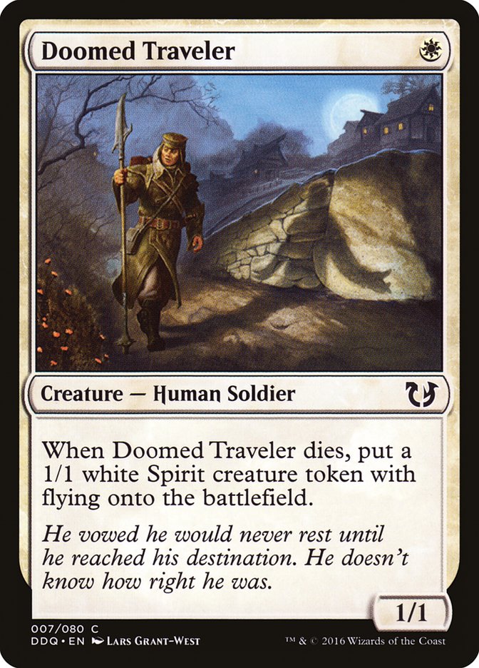 Doomed Traveler [Duel Decks: Blessed vs. Cursed] | Impulse Games and Hobbies