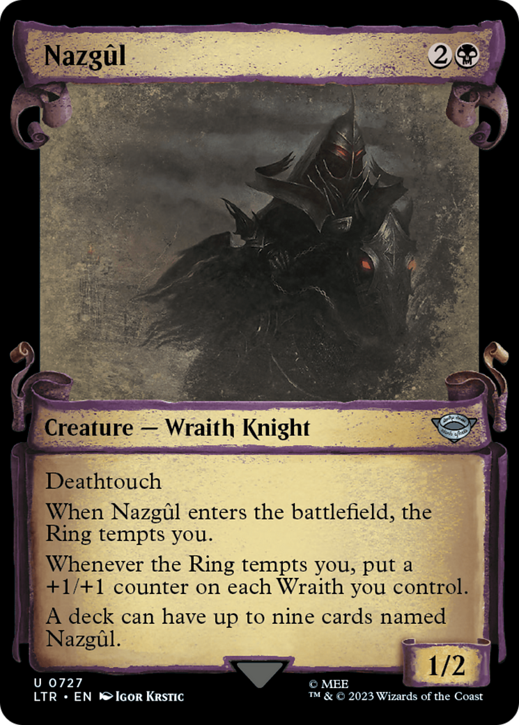 Nazgul (0727) [The Lord of the Rings: Tales of Middle-Earth Showcase Scrolls] | Impulse Games and Hobbies