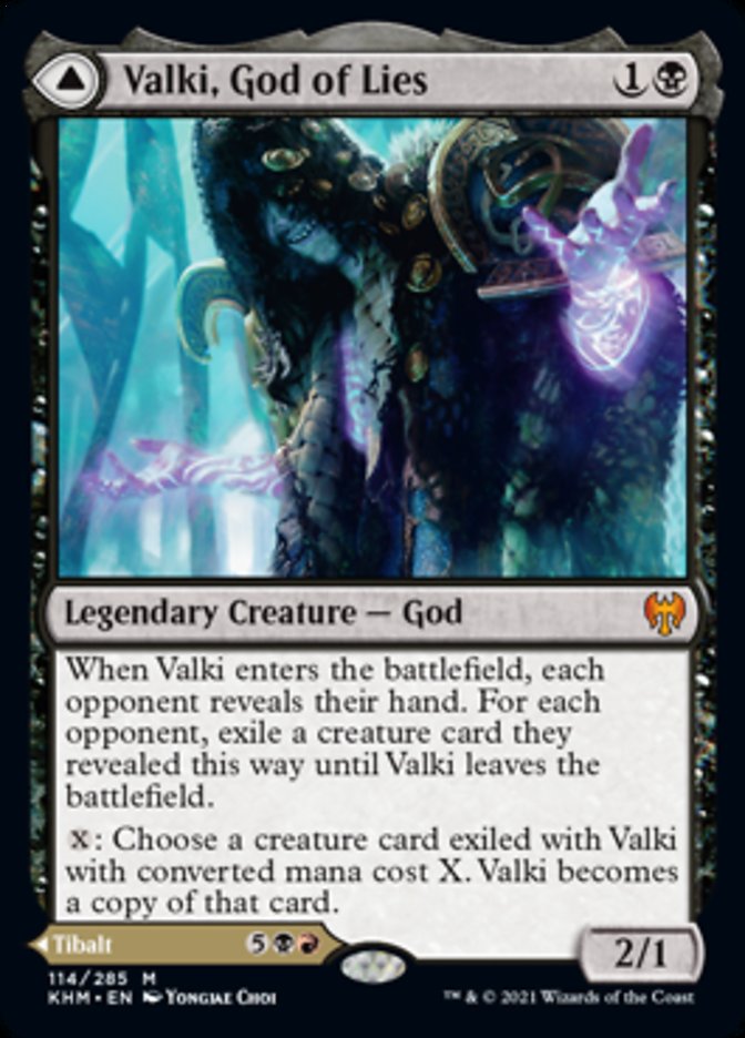 Valki, God of Lies // Tibalt, Cosmic Impostor [Kaldheim] | Impulse Games and Hobbies