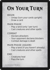 Rules Card [War of the Spark Tokens] | Impulse Games and Hobbies
