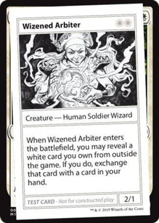 Wizened Arbiter (2021 Edition) [Mystery Booster Playtest Cards] | Impulse Games and Hobbies