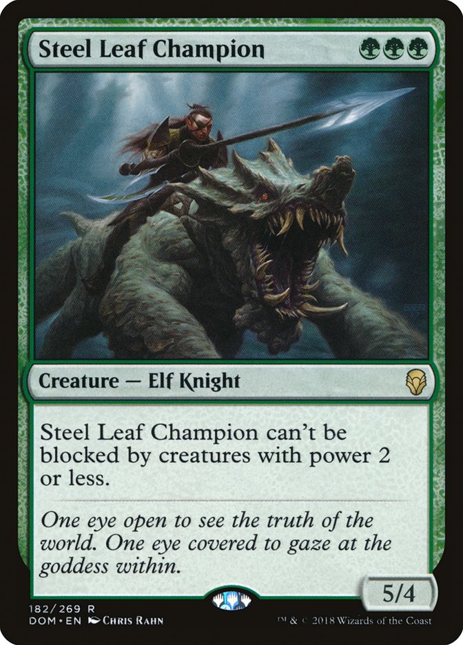 Steel Leaf Champion [Dominaria] | Impulse Games and Hobbies