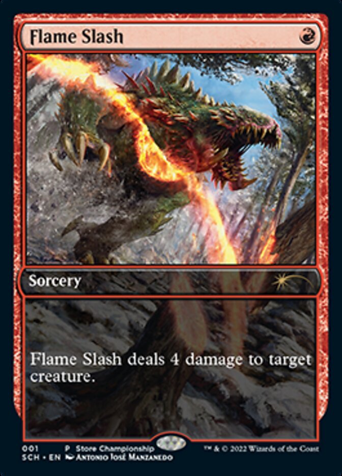 Flame Slash (Extended Art) [Store Championships 2022] | Impulse Games and Hobbies