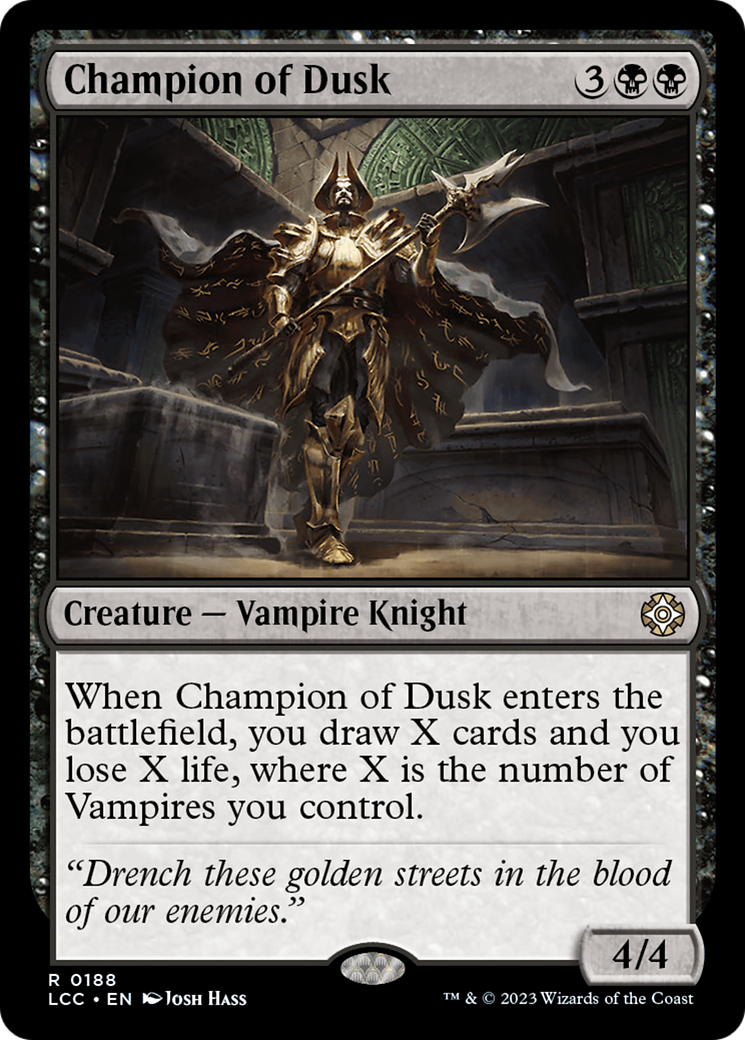 Champion of Dusk [The Lost Caverns of Ixalan Commander] | Impulse Games and Hobbies