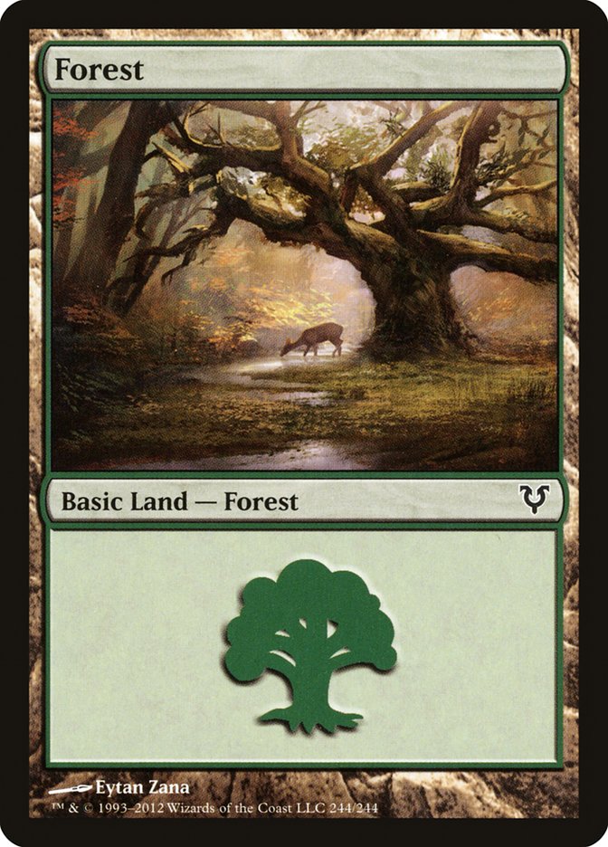 Forest (244) [Avacyn Restored] | Impulse Games and Hobbies