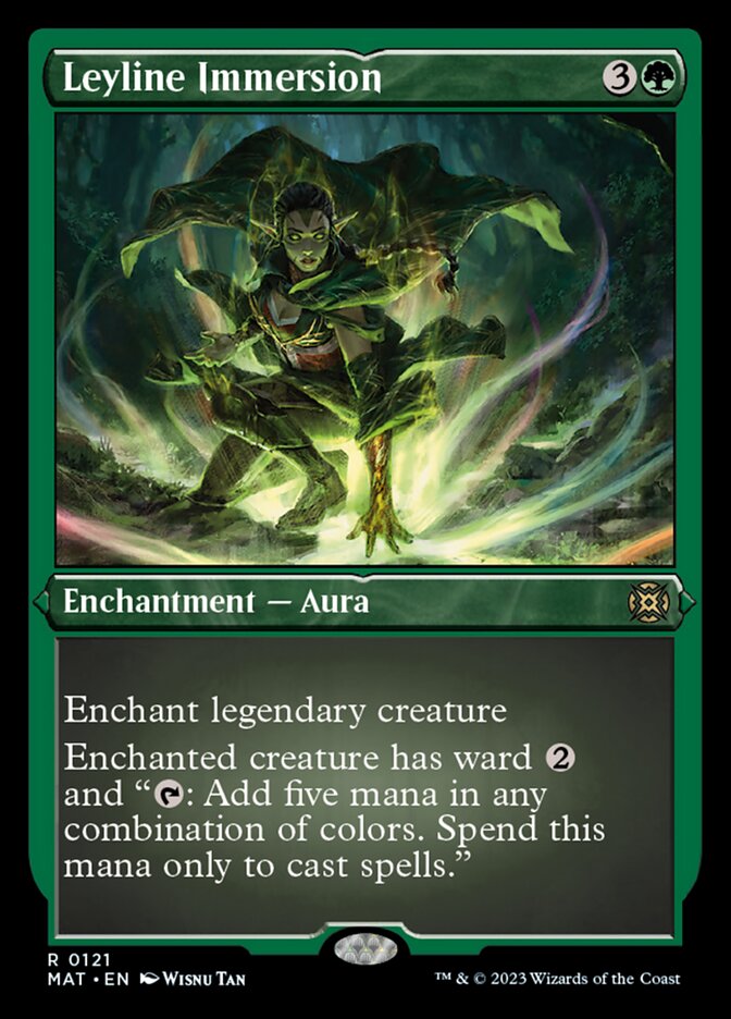 Leyline Immersion (Foil Etched) [March of the Machine: The Aftermath] | Impulse Games and Hobbies