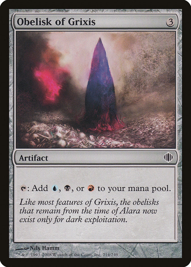 Obelisk of Grixis [Shards of Alara] | Impulse Games and Hobbies