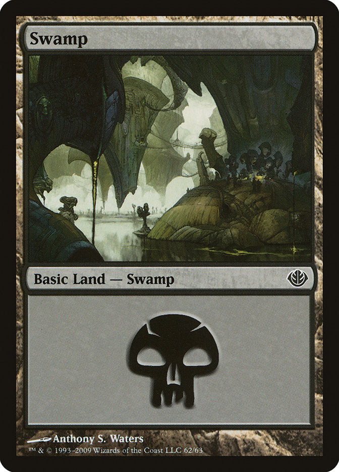 Swamp (62) [Duel Decks: Garruk vs. Liliana] | Impulse Games and Hobbies