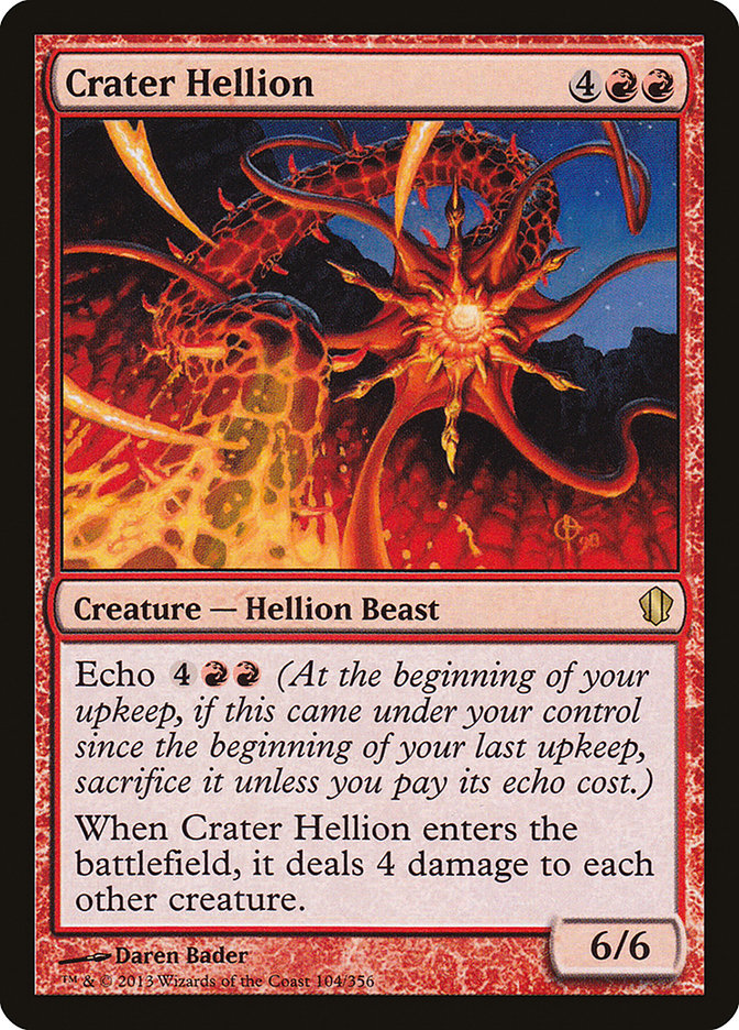 Crater Hellion [Commander 2013] | Impulse Games and Hobbies