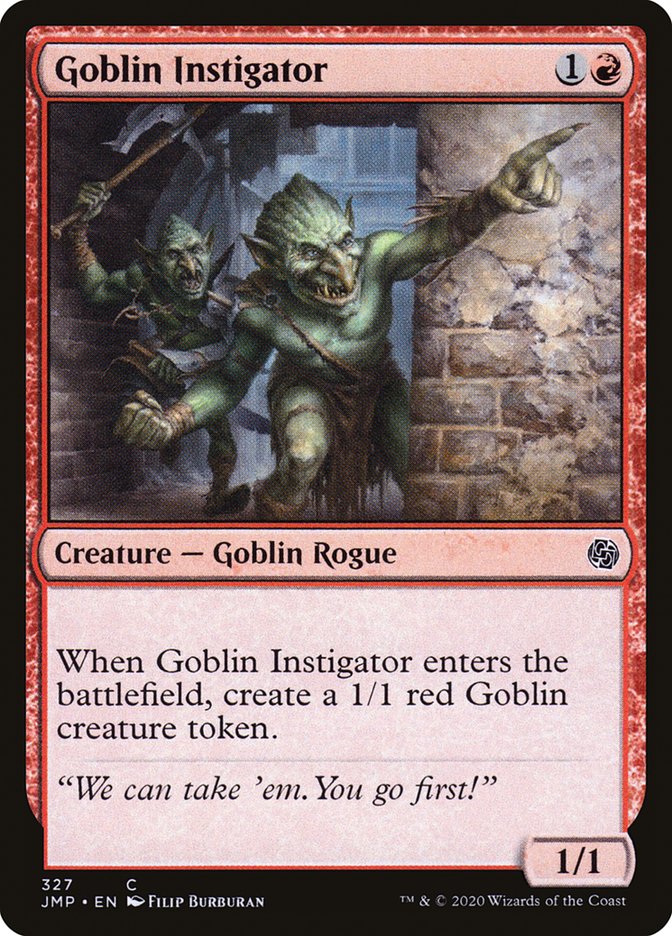 Goblin Instigator [Jumpstart] | Impulse Games and Hobbies